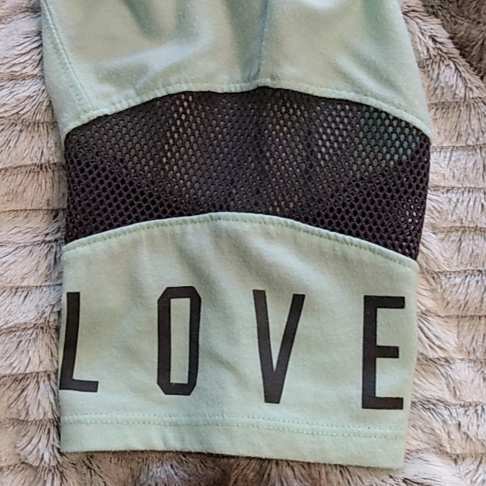 Justice Girls active shirt, mint green SS size 12 - Picture 5 of 5